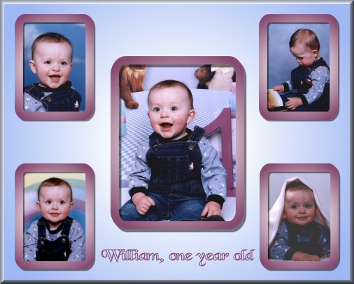Willian one year old